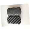 Natural Facial Cleansing Sponge, Black, for Body view 3