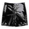 Duohropke Women's Wet Look Hotpants view 4