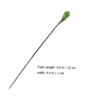 Chinese Hair Fork Hairpin for Women, Metal Hair Stick with Jade view 4