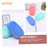 4-Piece Double-Sided Silicone Bath Brushes for Body Exfoliation view 4