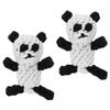 FRCOLOR 2-Piece Chew Toys for Dogs and Cats, Interactive Cotton Rope Toys with Cartoon Design view 1