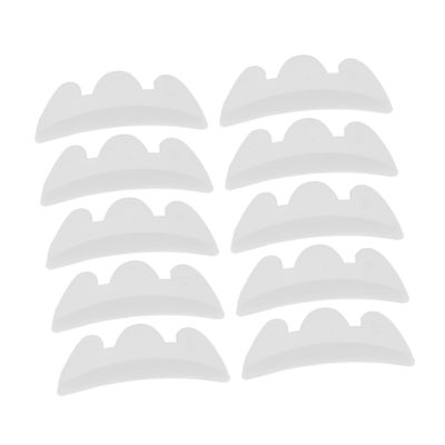 POPETPOP 5 Pairs Silicone Eyelash Extension Pads, Under-Eye Pads for Lash Curling