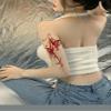 Red Butterfly Temporary Tattoo Sticker view 3