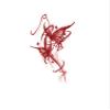 Red Butterfly Temporary Tattoo Sticker view 4