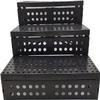 3-Step Dog Stairs with Washable Fabric Cover, Black view 3