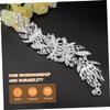 POPETPOP 2-Piece Bridal Rhinestone Hair Comb Set view 2