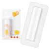 Lpitoy 50-Piece Clear Plastic Dome Lip Balm Money Holders view 3