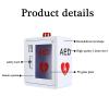 JIANGSS Wall-Mounted AED Cabinet with Emergency Strobe Alarm view 3