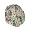 Blue Heeler Dog Shower Cap, Double-Layer Waterproof Hair Cap view 2