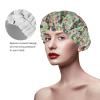 Blue Heeler Dog Shower Cap, Double-Layer Waterproof Hair Cap view 3