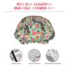 Blue Heeler Dog Shower Cap, Double-Layer Waterproof Hair Cap view 4