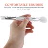 minkissy 2-Piece Dual-Ended Nose Contour Brushes, Multifunctional U-Shaped Makeup Brushes for Precise Nose Makeup, Portable and Soft for Women view 3