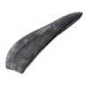 POPETPOP 1-Piece Black Water Buffalo Horn Comb, Wide-Tooth Anti-Static Hair and Scalp Massage Comb view 1