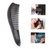 POPETPOP 1-Piece Black Water Buffalo Horn Comb, Wide-Tooth Anti-Static Hair and Scalp Massage Comb view 3