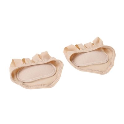 Beige Fabric and Memory Foam Forefoot Pads