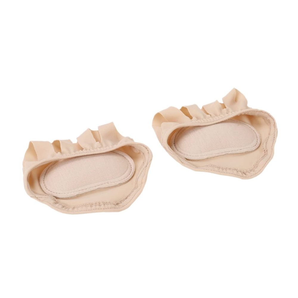 Beige Fabric and Memory Foam Forefoot Pads
