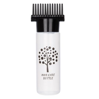 180 ml Root Comb Applicator Bottle for Hair Dye, Oil, Water, and Liquids