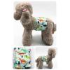 ulafbwur Dog Diapers for Females, Belly Bands, Eco-Friendly, Waterproof, Light Green, Size XS view 2