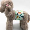 ulafbwur Dog Diapers for Females, Belly Bands, Eco-Friendly, Waterproof, Light Green, Size XS view 3