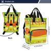 Extra-Large Multifunctional Waterproof Diaper Backpack, Multicolor, One Size view 3