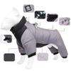 Warm Waterproof Dog Coat for Small and Medium Dogs, Four-Leg Winter Jacket view 3