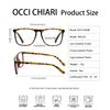 OCCI CHIARI Men's Tortoiseshell Reading Glasses with Blue-Light Lenses view 4
