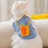 Cat Sweater with Cute Rabbit Pocket and Carrot view 2