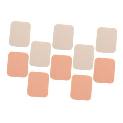 FRCOLOR 20-Piece Square Makeup Puffs for Wet and Dry Application