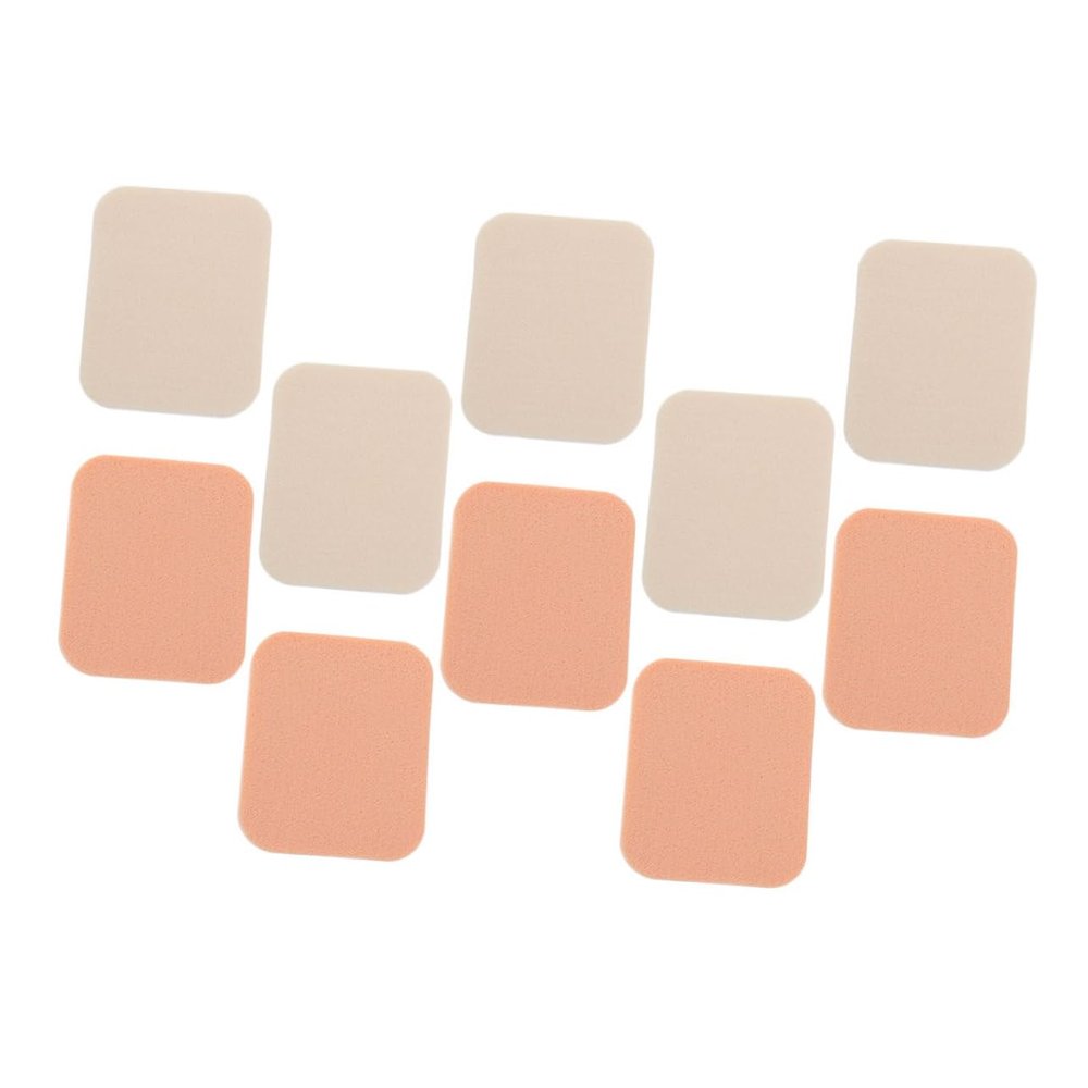 FRCOLOR 20-Piece Square Makeup Puffs for Wet and Dry Application