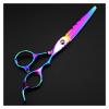 Hair Cutting Scissors, 15.2 cm, Rainbow, Thinning Cut view 2
