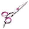 6-Inch Hair Cutting Scissors, Pink Hairdressing and Thinning Scissors Set (Thinning) view 1