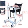 Patient Lift Wheelchair Transfer Aid with Padded Seat, 220 lb view 2