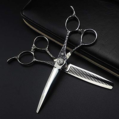 Retro 6-Inch Professional Stainless Steel Hair Scissors Set