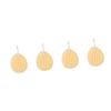 Beavorty 4-Piece Exfoliating Bath Sponge Set view 1
