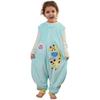 HAHASHOW Baby Sleep Sack with Feet, 1–3 Years, Giraffe view 1