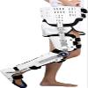 Adjustable Hip-Knee-Ankle-Foot Orthosis with Hinged Knee Support view 4