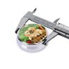 Round Golden Retriever Pill Case, Portable and Compact view 4