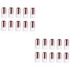FRCOLOR 20-Piece Glass Roller Bottles with Rose Gold Caps view 1