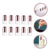 FRCOLOR 20-Piece Glass Roller Bottles with Rose Gold Caps view 4