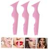 FRCOLOR 3-Piece Reusable Silicone Eyeliner Stencil Set view 4