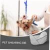 Minkissy Pet Shearing Bib for Dogs and Cats view 4