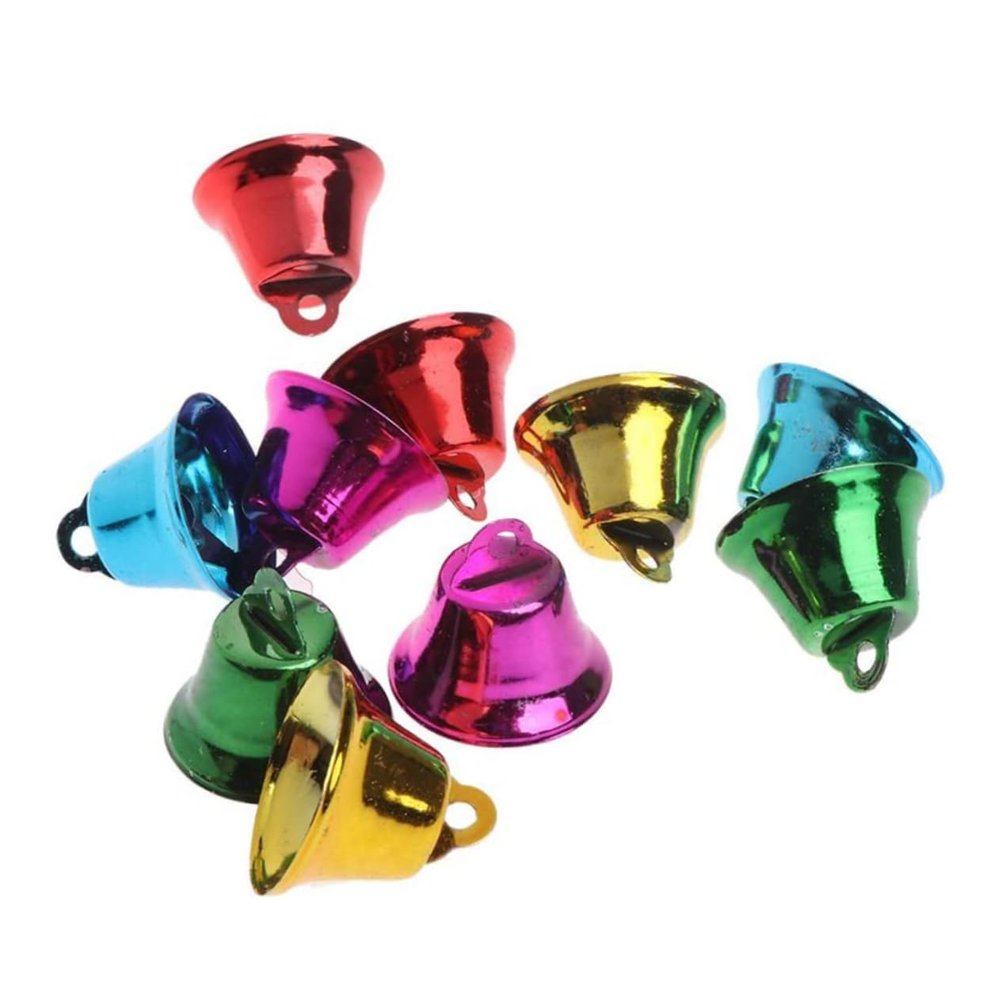FRCOLOR Colorful Wind Chime Bells - 20 Pack