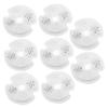 minkissy 8-Pack Replacement Water Dispenser Filters for Pets, White view 1