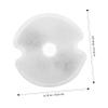 minkissy 8-Pack Replacement Water Dispenser Filters for Pets, White view 3