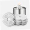 minkissy 8-Pack Replacement Water Dispenser Filters for Pets, White view 4
