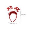 ABOOFAN 2-Piece Sequin Heart Headbands view 3