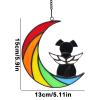 BSEID Stained Glass Dog Angel - Pet Memorial Gifts for Dogs view 4