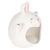 OKUMEYR White Ceramic Hamster House Hideout with Cooling Function view 1