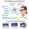 OCCI CHIARI Blue-Light-Filtering Reading Glasses for Women 4.0, Medium Rectangular Computer Glasses, Fashionable Readers with Metal Hinges (Black, 400) view 3
