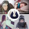 Sanfly 1L U-Shaped Hot Water Bottle with Washable Crystal Fleece Cover view 3